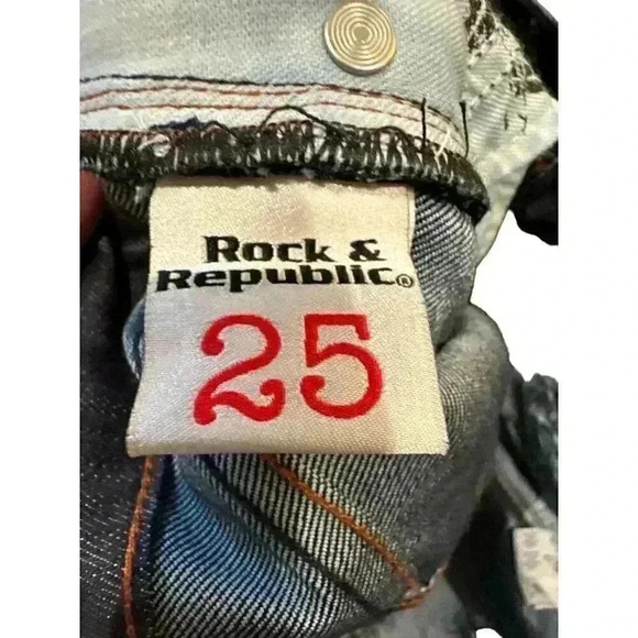 - Rock and Republic Low Rise Boot-Cut Jeans Size 25, New With Tags - Picture 6 of 6